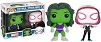 Marvel: She-Hulk / Spider-Gwen (Bobble-Head) 2-Pack - Pop! Vinyl - Funko card