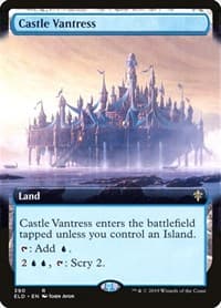 Castle Vantress (Extended Art) - Throne of Eldraine - Magic: The Gathering card