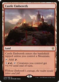 Castle Embereth - Throne of Eldraine - Magic: The Gathering card