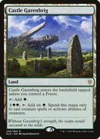 Castle Garenbrig - Throne of Eldraine - Magic: The Gathering card