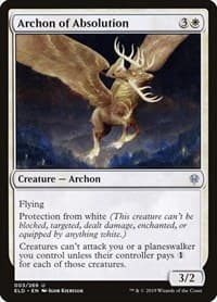 Archon of Absolution - Throne of Eldraine - Magic: The Gathering card