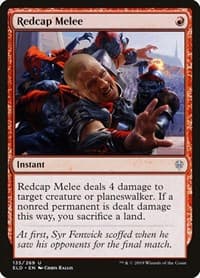 Redcap Melee - Throne of Eldraine - Magic: The Gathering card