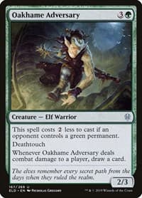 Oakhame Adversary - Throne of Eldraine - Magic: The Gathering card