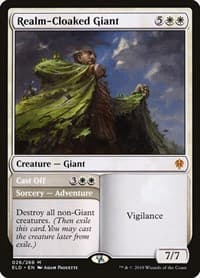 Realm-Cloaked Giant - Throne of Eldraine - Magic: The Gathering card