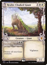Realm-Cloaked Giant (Showcase) - Throne of Eldraine - Magic: The Gathering card
