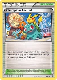 Champions Festival (2016) - XY Promos - Pokemon card