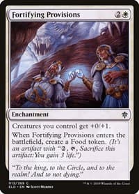 Fortifying Provisions - Throne of Eldraine - Magic: The Gathering card