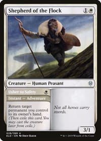 Shepherd of the Flock - Throne of Eldraine - Magic: The Gathering card
