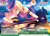 A Leader's Proposal - BanG Dream! Girls Band Party! Vol.2 - Weiss Schwarz card