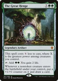 The Great Henge - Throne of Eldraine - Magic: The Gathering card