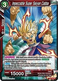 Impeccable Super Saiyan Cabba (Shatterfoil) - Draft Box 04 - Dragon Brawl - Dragon Ball Super: Masters card