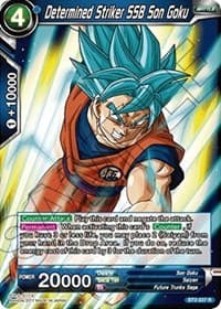 Determined Striker SSB Son Goku (Shatterfoil) - Draft Box 04 - Dragon Brawl - Dragon Ball Super: Masters card