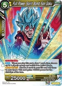 Full Power Spirit Bomb Son Goku (Shatterfoil) - Draft Box 04 - Dragon Brawl - Dragon Ball Super: Masters card