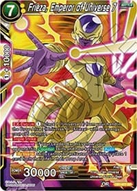 Frieza, Emperor of Universe 7 (Shatterfoil) - Draft Box 04 - Dragon Brawl - Dragon Ball Super: Masters card