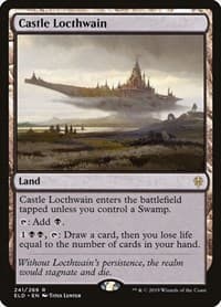 Castle Locthwain - Throne of Eldraine - Magic: The Gathering card