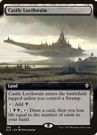Castle Locthwain (Extended Art) - Throne of Eldraine - Magic: The Gathering card