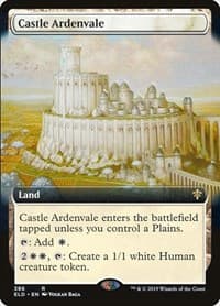 Castle Ardenvale (Extended Art) - Throne of Eldraine - Magic: The Gathering card