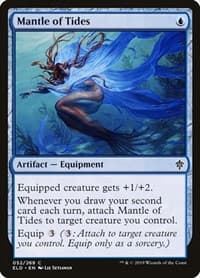 Mantle of Tides - Throne of Eldraine - Magic: The Gathering card