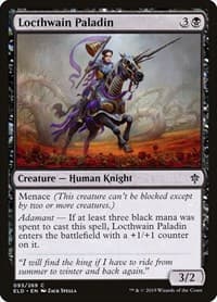 Locthwain Paladin - Throne of Eldraine - Magic: The Gathering card
