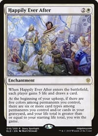 Happily Ever After - Throne of Eldraine - Magic: The Gathering card