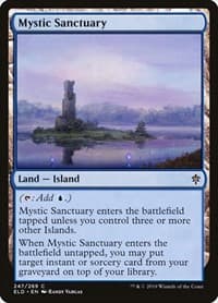 Mystic Sanctuary - Throne of Eldraine - Magic: The Gathering card