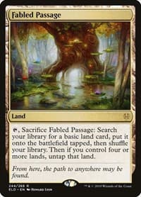 Fabled Passage - Throne of Eldraine - Magic: The Gathering card