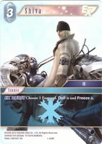Shiva EX (Rare) - 1-038R - Deck Exclusive Cards - Final Fantasy TCG card