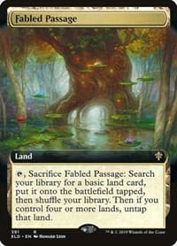 Fabled Passage (Extended Art) - Throne of Eldraine - Magic: The Gathering card
