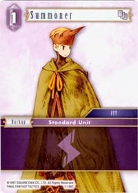 Summoner (Male Unit) - 1-138C - Deck Exclusive Cards - Final Fantasy TCG card