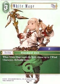 White Mage - 2-058C - Deck Exclusive Cards - Final Fantasy TCG card