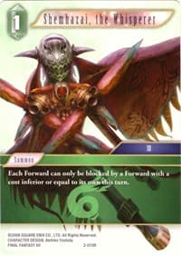 Shemhazai, the Whisperer - 2-070R - Deck Exclusive Cards - Final Fantasy TCG card