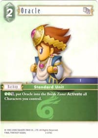 Oracle - 3-070C - Deck Exclusive Cards - Final Fantasy TCG card