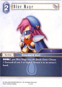 Blue Mage - 3-121C - Deck Exclusive Cards - Final Fantasy TCG card