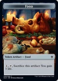 Food Token (018) - Throne of Eldraine - Magic: The Gathering card