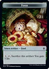 Food Token (017) - Throne of Eldraine - Magic: The Gathering card