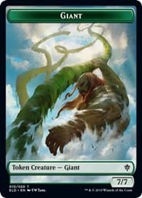 Giant Token - Throne of Eldraine - Magic: The Gathering card