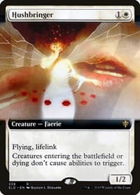 Hushbringer (Extended Art) - Throne of Eldraine - Magic: The Gathering card
