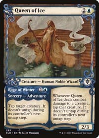 Queen of Ice (Showcase) - Throne of Eldraine - Magic: The Gathering card