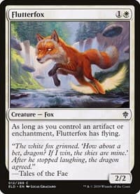 Flutterfox - Throne of Eldraine - Magic: The Gathering card