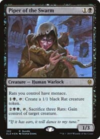 Piper of the Swarm (ELD Bundle) - Unique and Miscellaneous Promos - Magic: The Gathering card
