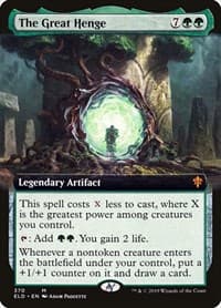 The Great Henge (Extended Art) - Throne of Eldraine - Magic: The Gathering card