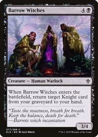 Barrow Witches - Throne of Eldraine - Magic: The Gathering card