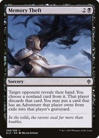 Memory Theft - Throne of Eldraine - Magic: The Gathering card