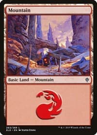 Mountain (263) - Throne of Eldraine - Magic: The Gathering card
