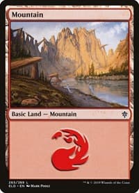 Mountain (265) - Throne of Eldraine - Magic: The Gathering card