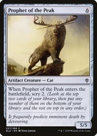 Prophet of the Peak - Throne of Eldraine - Magic: The Gathering card