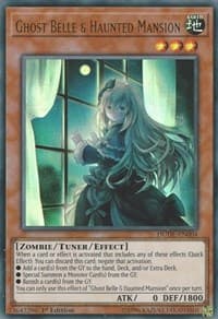 Ghost Belle & Haunted Mansion - Duel Devastator - YuGiOh card