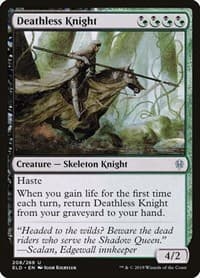 Deathless Knight - Throne of Eldraine - Magic: The Gathering card