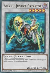 Ally of Justice Catastor - Duel Devastator - YuGiOh card