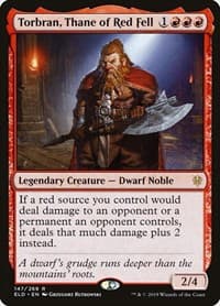 Torbran, Thane of Red Fell - Throne of Eldraine - Magic: The Gathering card